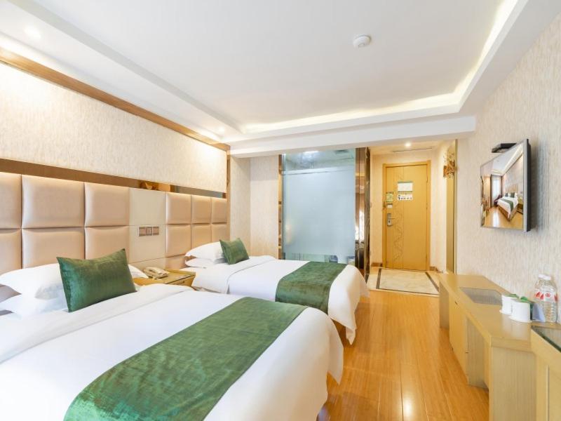 Greentree Inn Zhejiang Jinhua Yiwu International Trade City Changchun Street Shell Hotel Exterior photo