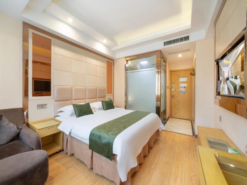 Greentree Inn Zhejiang Jinhua Yiwu International Trade City Changchun Street Shell Hotel Exterior photo
