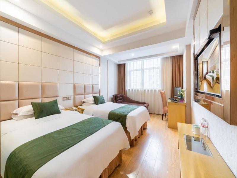Greentree Inn Zhejiang Jinhua Yiwu International Trade City Changchun Street Shell Hotel Exterior photo