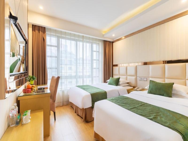Greentree Inn Zhejiang Jinhua Yiwu International Trade City Changchun Street Shell Hotel Exterior photo
