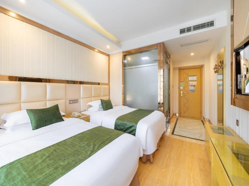 Greentree Inn Zhejiang Jinhua Yiwu International Trade City Changchun Street Shell Hotel Exterior photo