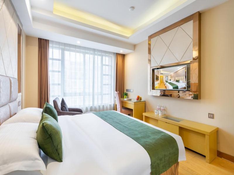 Greentree Inn Zhejiang Jinhua Yiwu International Trade City Changchun Street Shell Hotel Exterior photo